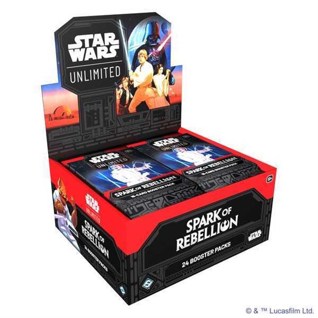 Fantasy Flight Games  SWH0101 SW Unlimited Spark of Rebellion Booster