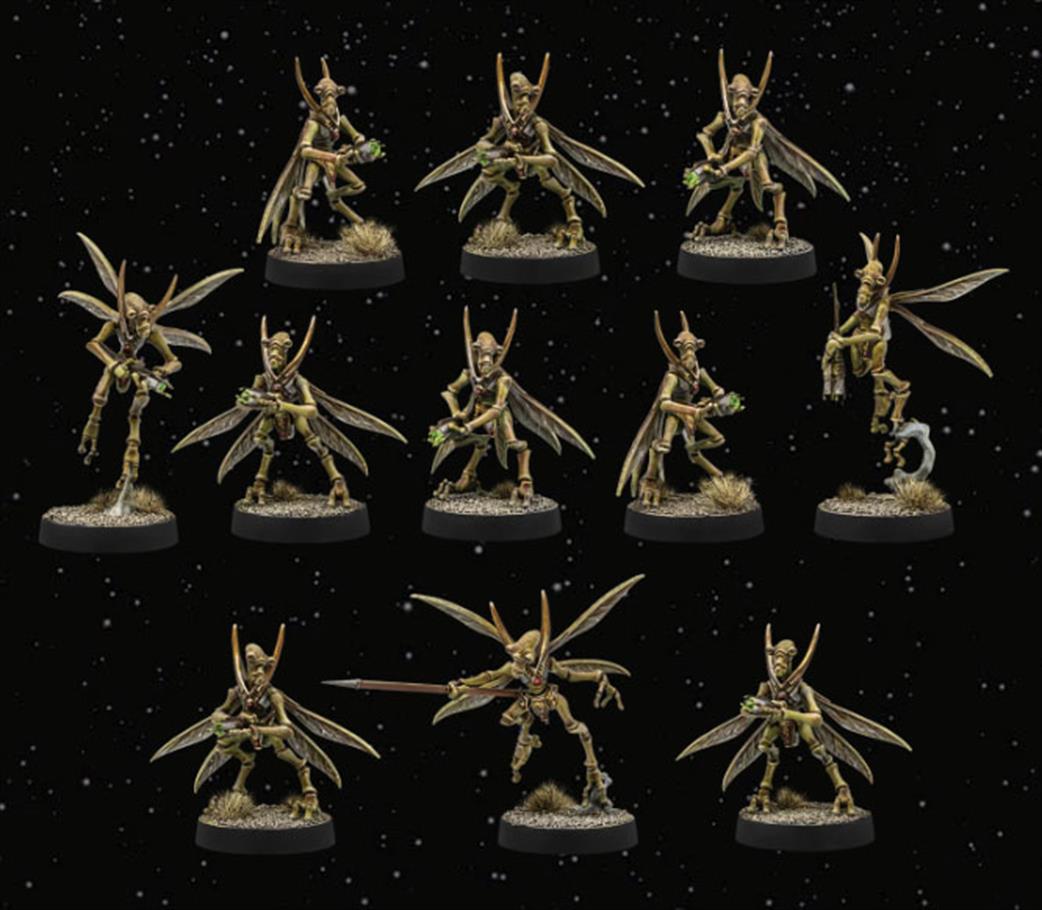Atomic Mass Games  SWQ37 Geonosian Warriors Unit Expansion for Star Wars Legion