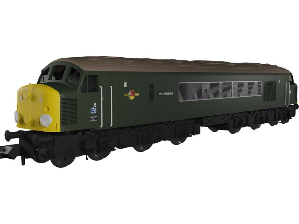 Rapido Trains N 948005 BR 6/D6 Whernside Class 44 Derby Type 4 1Co-Co1 Diesel Green Full Yellow Nose Ends