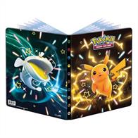 Ultra PROs 9-Pocket Portfolio for Pokemon features a vibrant, full-art cover. Each portfolio stores and protects up to 126 standard size cards single-loaded and 252 cards double-loaded in archival-safe polypropylene pages.