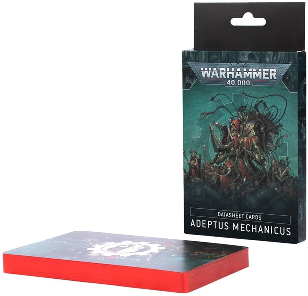 Games Workshop  59-02 Adeptus Mechanicus 40k Datasheet Cards (10th Ed)