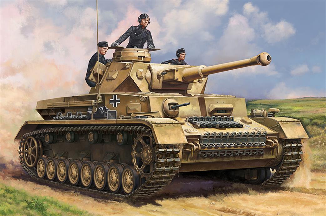 Hobbyboss 1/48 84840 PzKpfw  IV Ausf. F2  German WW2 Medium Tank Kit