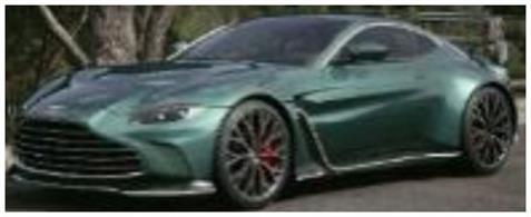 Solido 4314101 1/43rd Aston Martin Vantage V12 Green Diecast Model