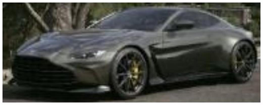 Solido 1/43 4314102 Aston Martin Vantage V12 Grey Diecast Model