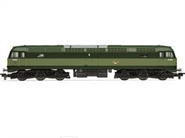 The Class 47 model of No. D1683 comes complete in a vivid BR two-tone green livery. Etching plates on the cab front are pre-fitted. The model is sound fitted with an 8-Pin decoder and has a pre-loaded Class 47 HM7000 sound profile. The model houses a state-of-the-art sugarcube speaker. As a Railroad Plus model, it has an enhanced livery with intricate detail.