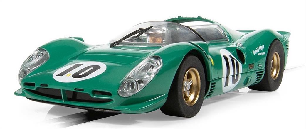 Scalextric 1/32 C4491 330 P4 Green David Piper Slot Car Model