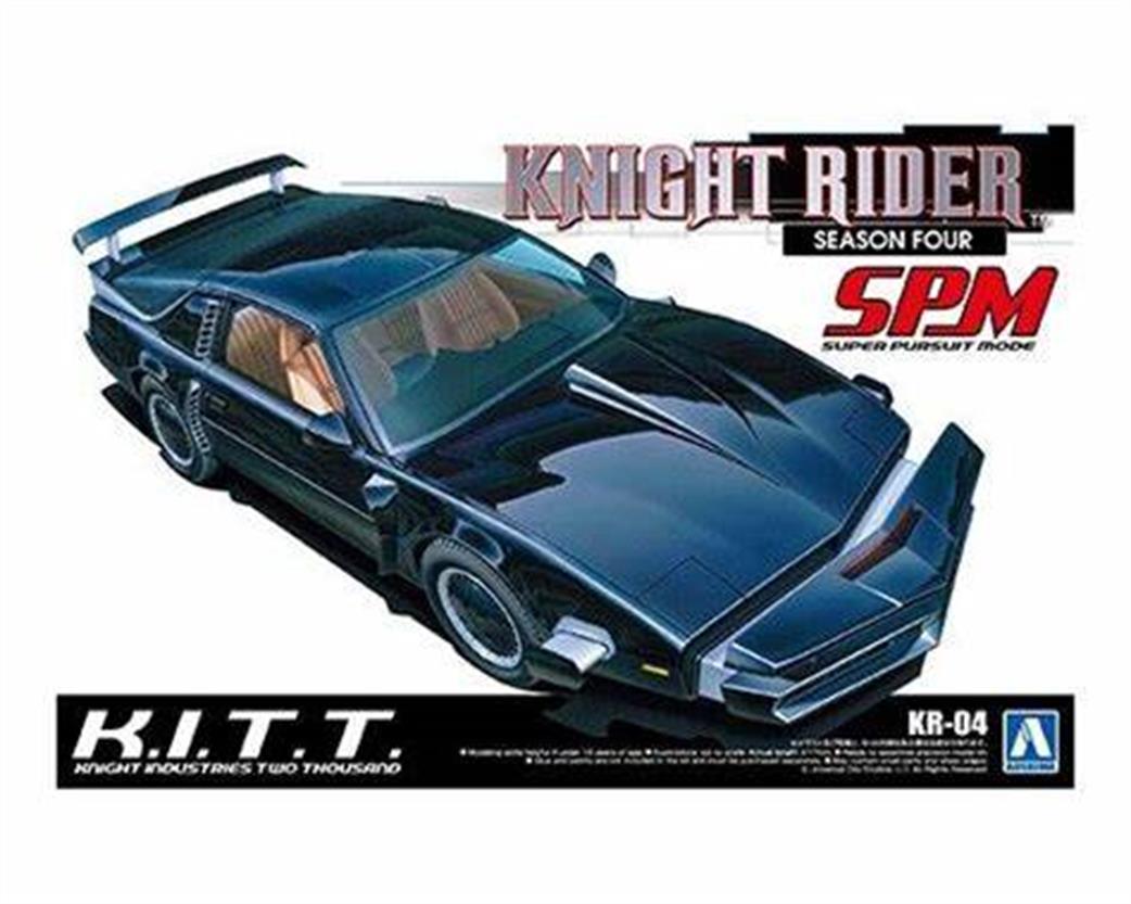 Aoshima  KR-04 Knight Rider KITT Season Four Plastic car Kit