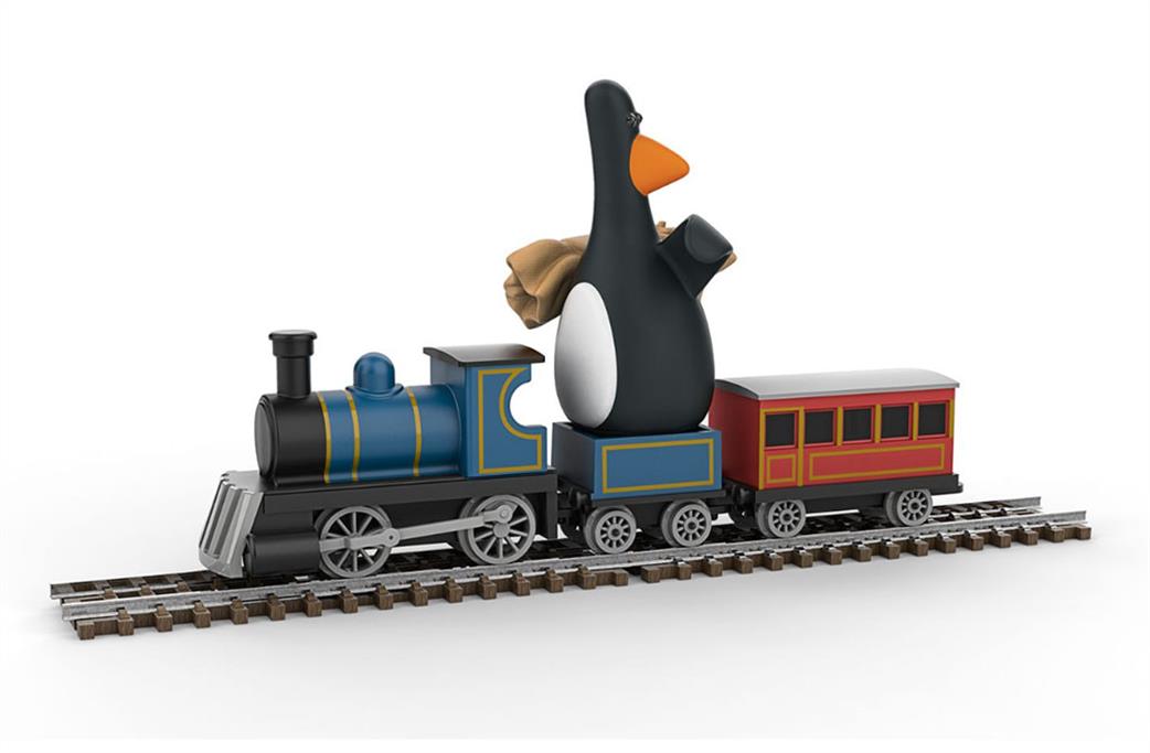 Corgi 1/43 CC80602 Wallace & Gromit The Wrong Trousers  Feathers McGraw & Locomotive Model