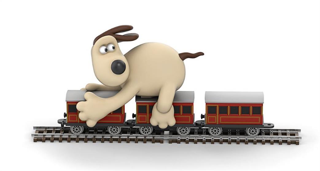 Corgi 1/43 CC80603 Wallace & Gromit The Wrong Trousers Gromit & Coaches