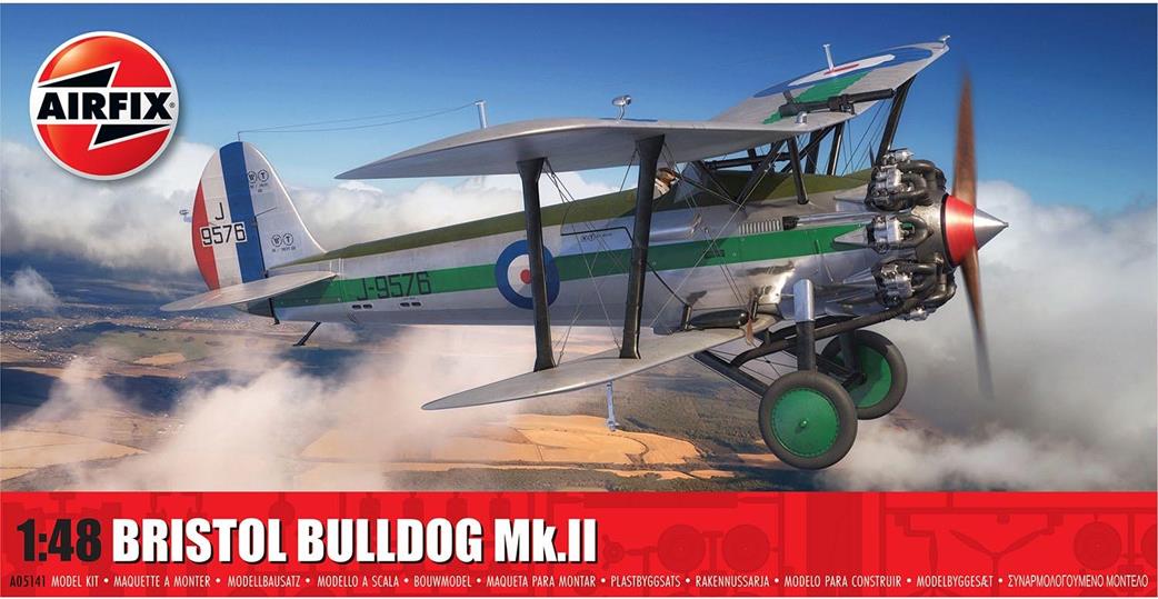 Airfix 1/48 A05141 Bristol Bulldog MK II Aircraft Kit