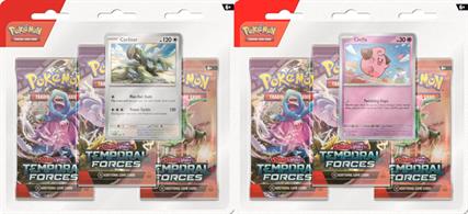 You will be sent one at random, unless otherwise specified, subject to availability.Pack contains:3 * Temporal Forces Boosters1 * Promo (either)