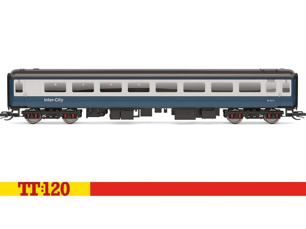 Hornby TT:120 TT4017 BR InterCity Mk2F TSO Standard Class Coach 5911 Blue & Grey