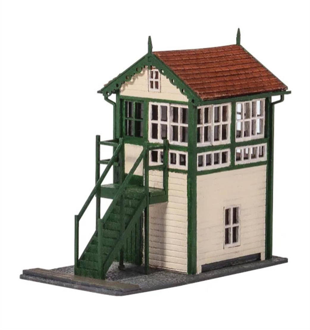 Peco TT:120 LK-12111 SR IOWR Signal Box Laser Cut wooden Kit