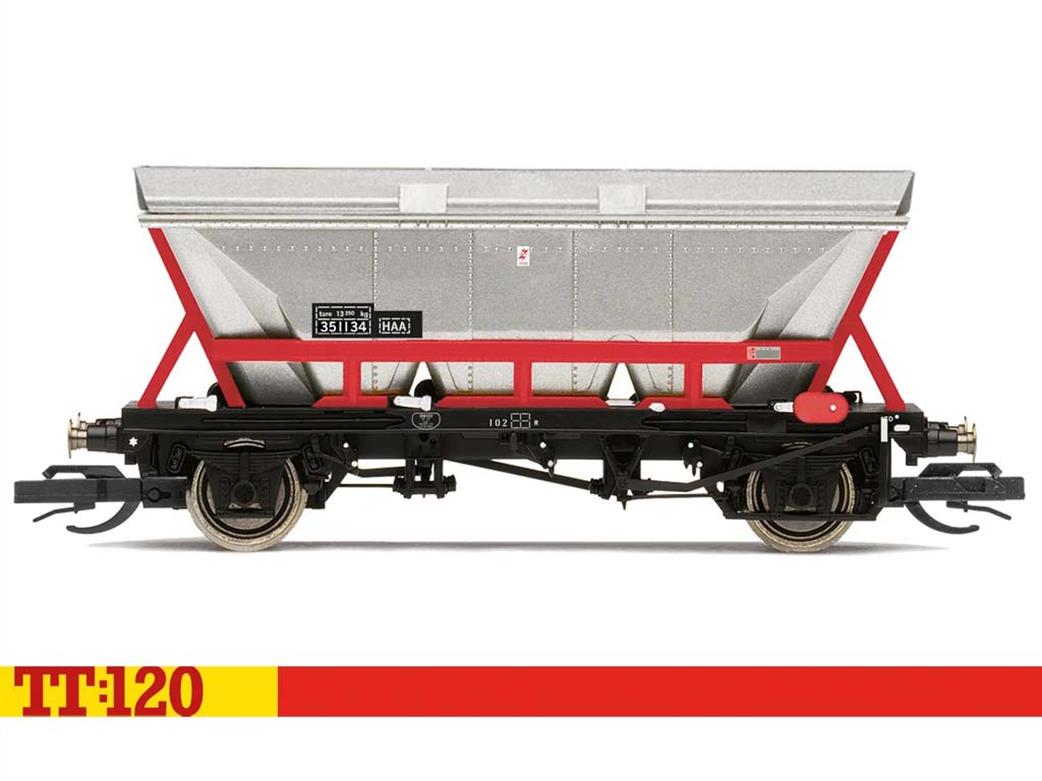 Hornby TT:120 TT6013 BR Railfreight 35-tonne glw HAA MGR Coal Hopper Wagon 351134