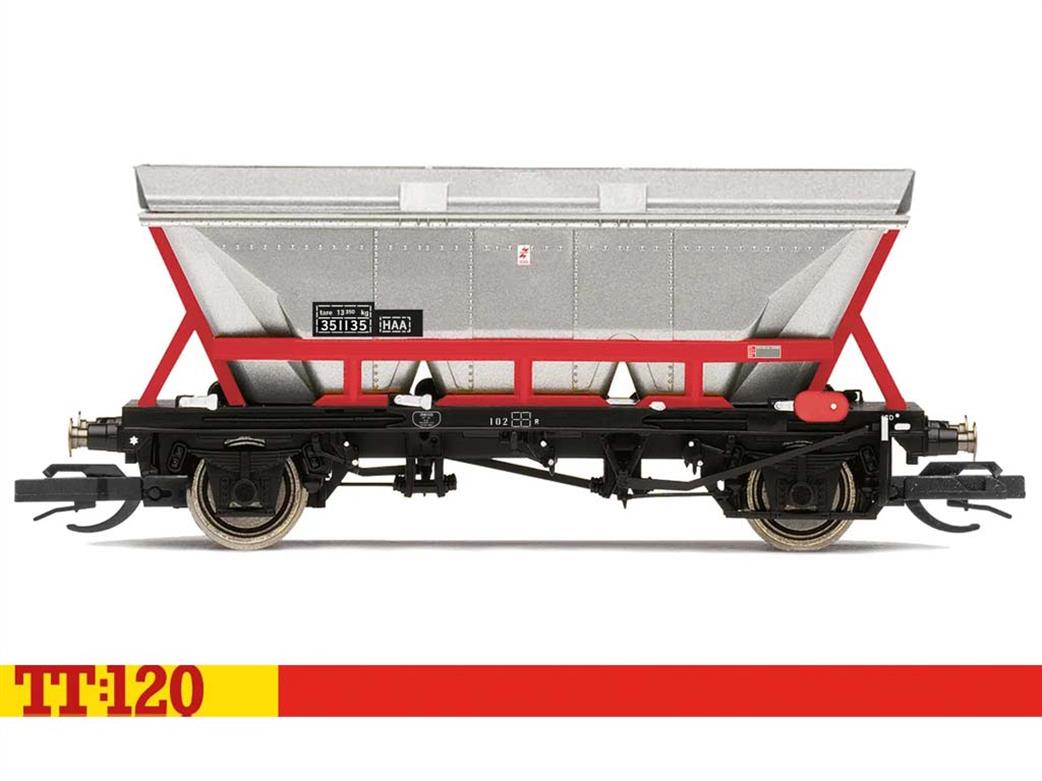 Hornby TT:120 TT6013A BR Railfreight 35-tonne glw HAA MGR Coal Hopper Wagon 351135