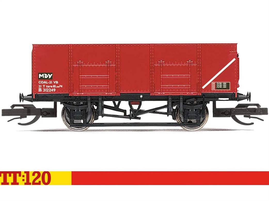 Hornby TT:120 TT6015 BR 21-ton Steel Mineral Wagon B312249