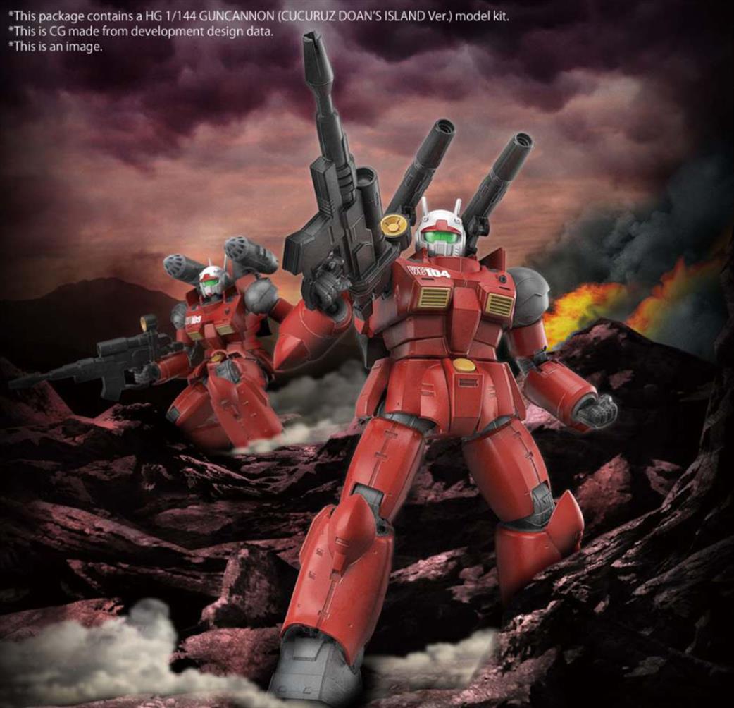 Bandai 1/144 89740 HG Guncannon Cucuruz Doan's Island