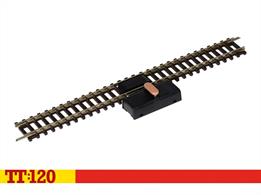 An essential part of any layout, the power connecting track is an easy way to connect your layout to the output of your controller. This code 80 track piece, measuring 165mm, is ideal for constructing your layout and is compatible with other code 80 track.Length 165mm