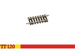 This is a quarter track piece, allowing some more refinement for circuit building and an easier way to fill your space should you not have enough for a full straight. This code 80 track piece, 41mm long, is ideal for constructing your layout and is compatible with other code 80 track.Length 41mm