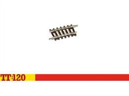 The backbone of any model railway, this length of curved track will help you create long sweeping curves on which your trains can be run and admired. This 7.5 degree code 80 track piece, with a 267mm radius, is ideal for constructing your layout and is compatible with other code 80 track.7.5 degree curve, 267mm radius. 48 required to form a complete circle.