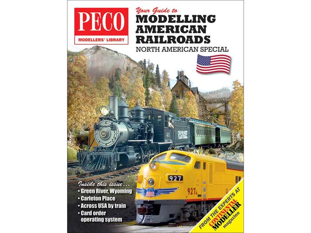 Peco  PM-201 Modellers Library Guide to Modelling North American Railroads