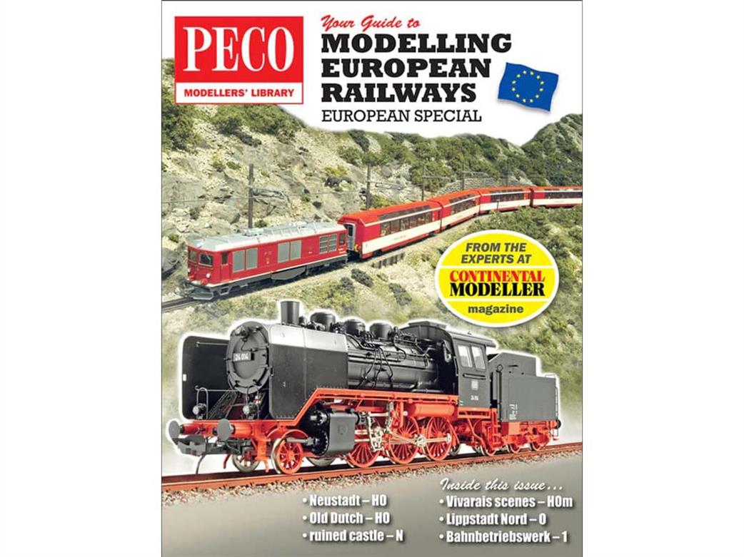 Peco  PM-205 Modellers Library Guide to Modelling European Railways