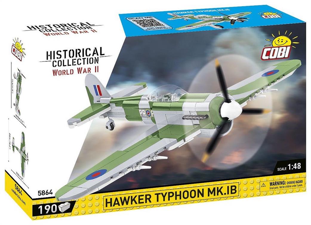 Cobi 1/48 5864 Hawker Typhoon Block Model