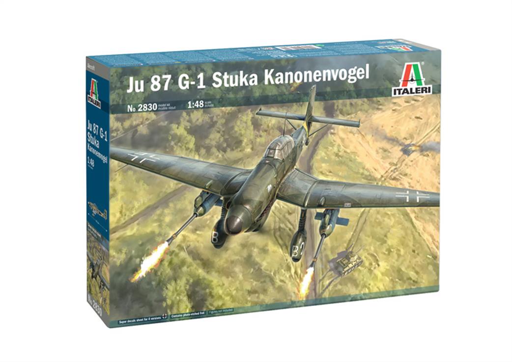 Italeri 1/48 2830 German Junkers G-1 Stuka Kanonenvogel