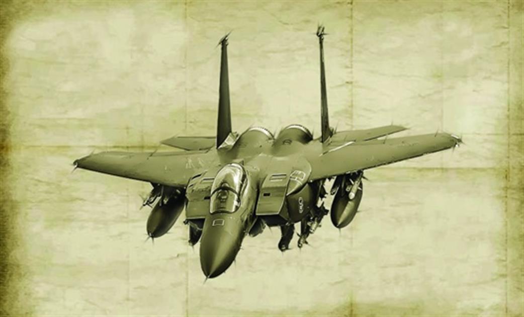 Italeri 1/72 1475 USAF F-15E Strike Eagle Jet Fighter