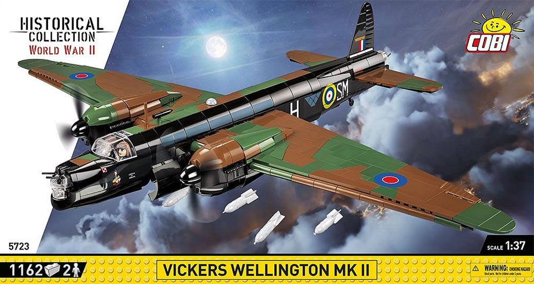 Cobi 1/37 5723 Vickers Wellington MK.II Block Model