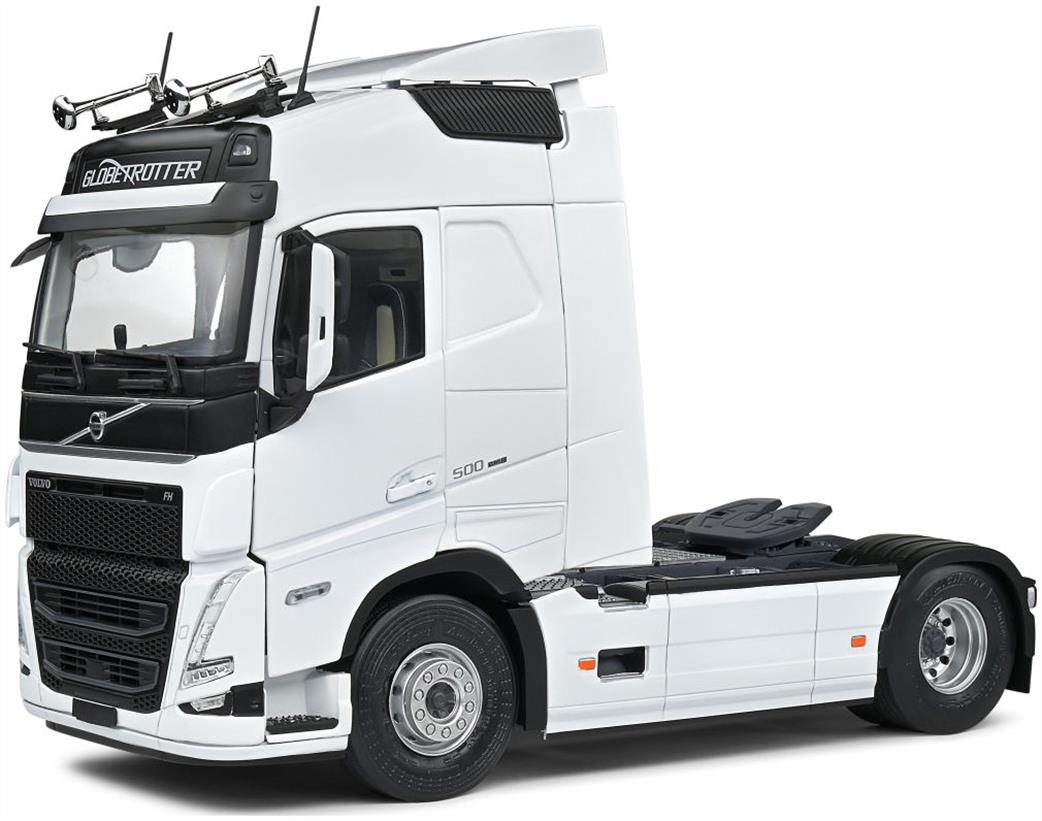 Solido 1/24 2400103 Volvo FH16 Globetrotter XL White 2021 Diecast Model