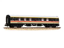 The British Railways Mk1 was the designation given to BR’s first standard design of main line coaching stock, and one of its most successful. Built from 1951 until the early 1960s to augment and replace the array of ‘Big Four’ and earlier ‘pre-grouping’ designs inherited from the LMS, LNER, GWR and SR, BR took the best features from several of these types to produce the new steel-bodied design. As a result, the Mk1 was stronger and safer than any of the inherited types that came before it.Pristine BR InterCity Charter (Executive) livery