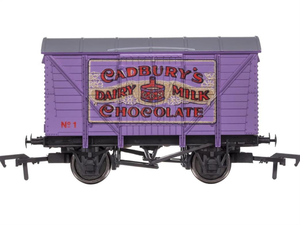 Dapol OO 4F-012-044 Cadburys Dairy Milk Chocolate Ventilated Van No 1 Weathered