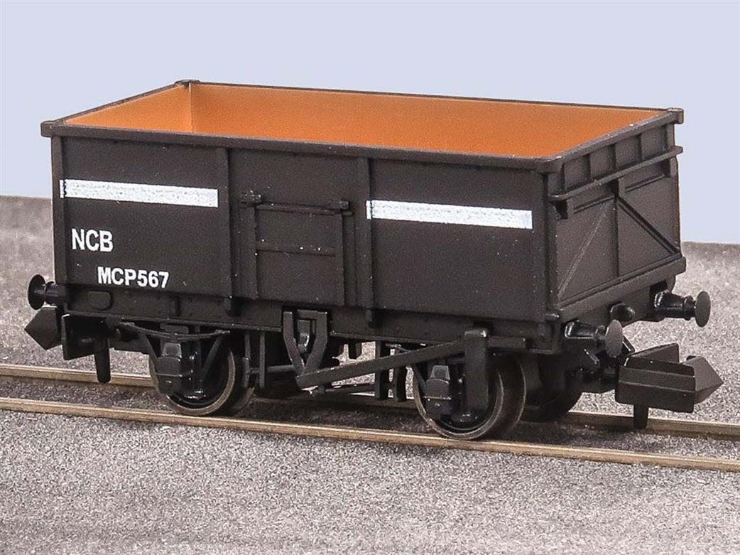 Peco N NR-1031B NCB ex-BR 16 ton Steel Bodied Mineral Wagon NCB Internal User Black