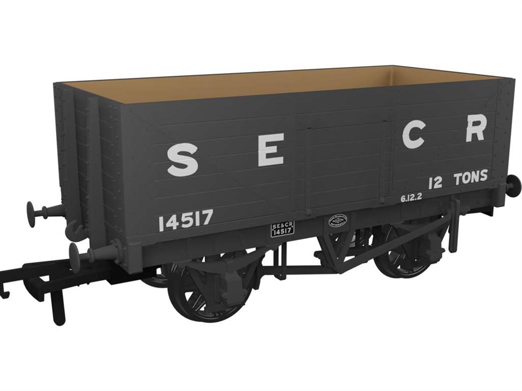 Rapido Trains OO 967404 SECR 14517 RCH 1907 Type 7 Plank Open Wagon Later Lettering Style