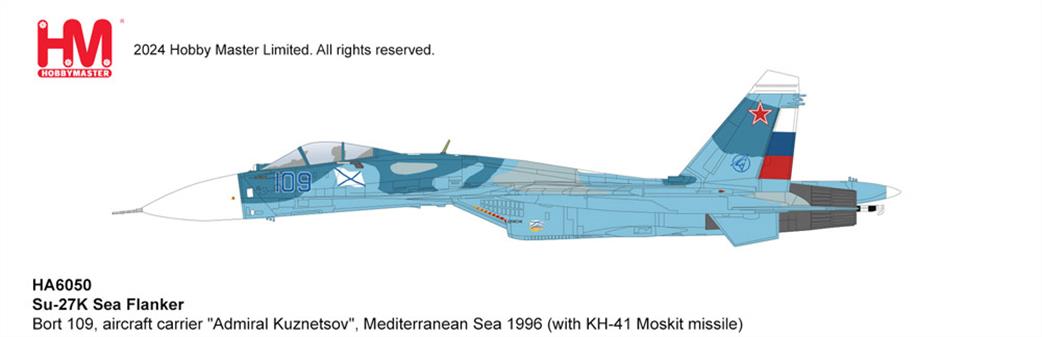 Hobby Master 1/72 HA6050 Su-27K Sea Flanker Bort  Admiral Kuznetsov