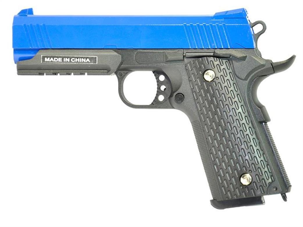 Galaxy 1/1 110053 G25 K-Warrior Spring Metal Blue 6mm BB Pistol