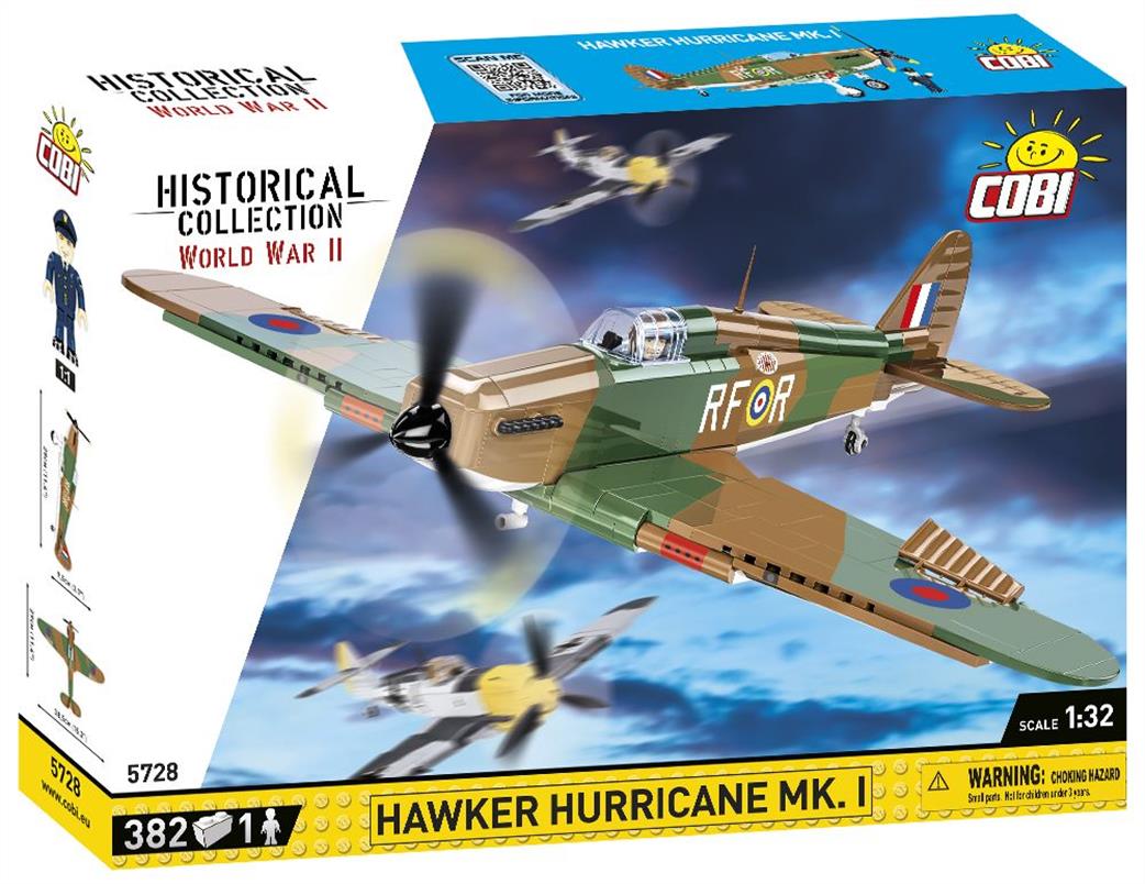 Cobi 1/32 5728 Hawker Hurricane MK.I Block Model