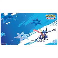 Playmats for Pokémon feature vibrant, full-color artwork. Made with a soft fabric top to reduce damage to cards during play and a non-slip rubber backing to keep the playmat from shifting during use, playmats enhance the gameplay experience. With dimensions of approximately 24 in. x 13.5 in., a playmat also makes an excellent oversize mousepad for home or office.