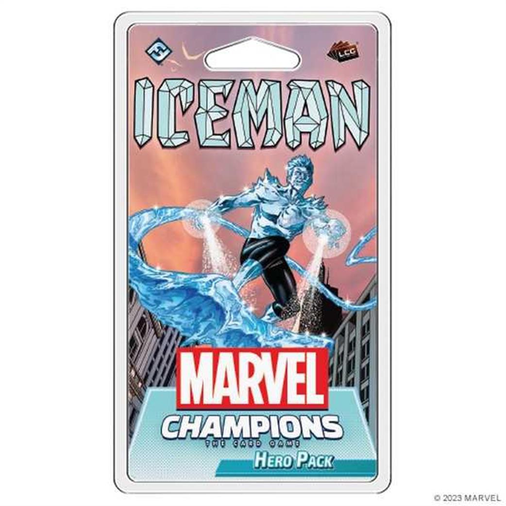 Fantasy Flight Games  MC46 Iceman Hero Pack for Marvel Champions The Card Game