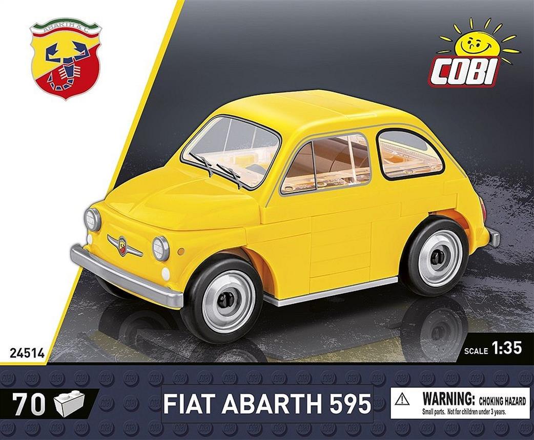 Cobi 1/35 24514 Fiat 500 Abarth Block Model