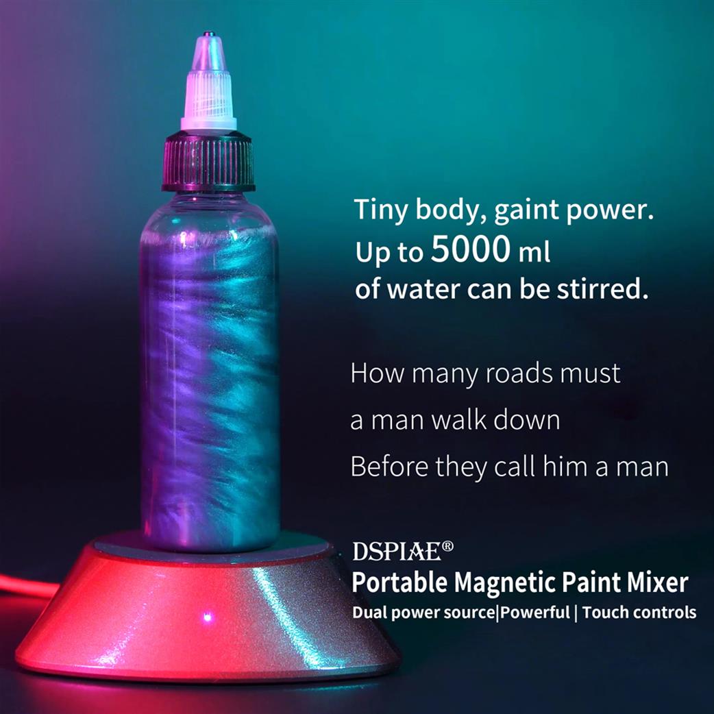 Dspiae  MS-01 MS-01 CHARYBDIS Magnetic Lacquer Paint Shaker