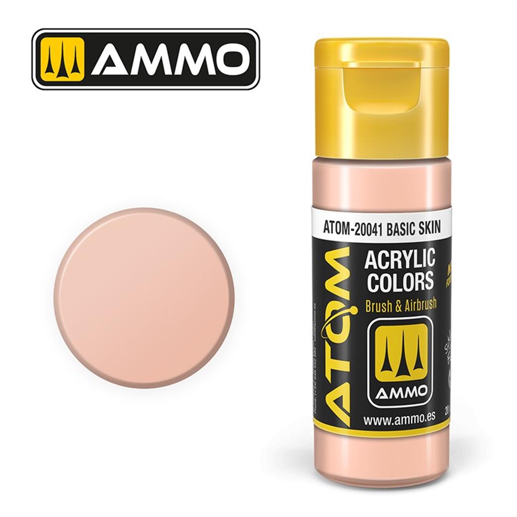 Ammo of Mig Jimenez  ATOM-20041 Atom Color Basic Skin 20ml Acrylic Paint