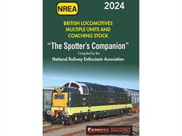 Recommended as an enthusiasts' traveling companion and annual record book.The NREA Spotters Companion is a thin, A6 size book which can be easily and comfortably carried in a coat or jacket pocket while still containing a full listing of all locomotives, coaches and unit trains registered with Network Rail at the beginning of the year. This is achieved by eliminating the descriptive section and listing class, unit and vehicle number data only, making this book ideal and easily carried quick reference while traveling.