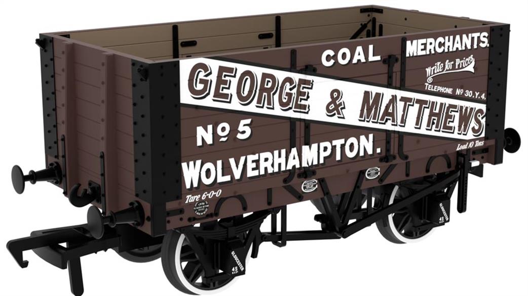 Rapido Trains OO 967807 George & Matthews No.5 7 Plank Open Wagon