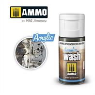 AMMO ACRYLIC WASH IteriorHigh quality Acrylic Wash - 15ml jar
