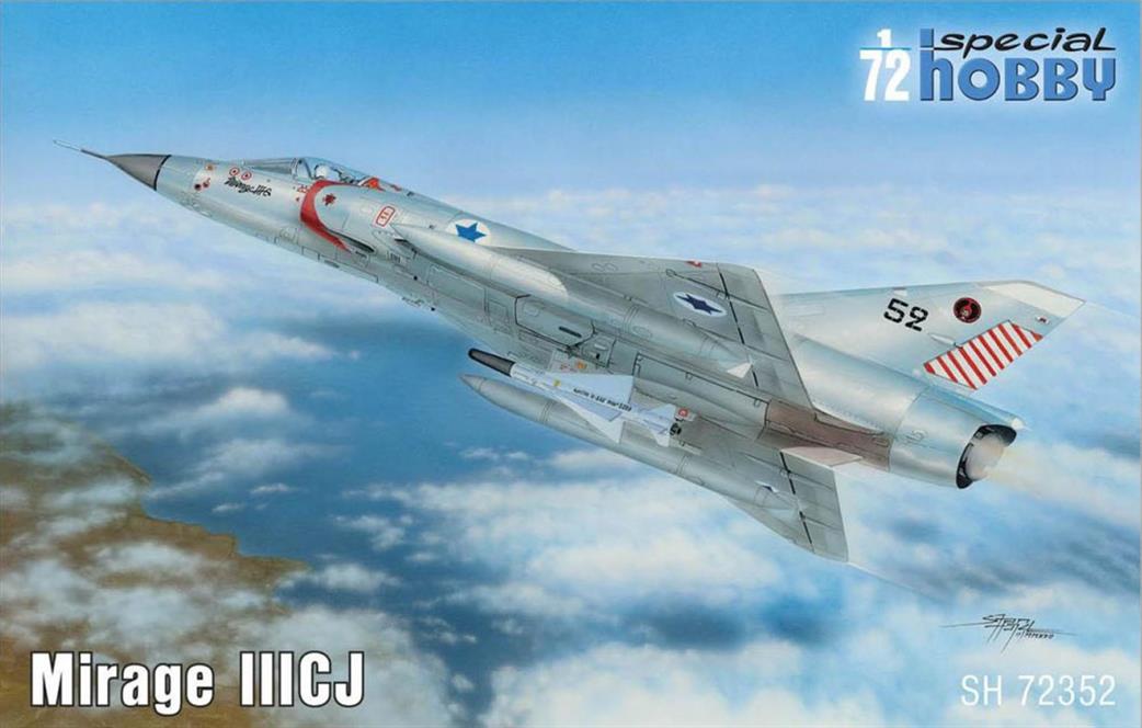 Special Hobby 1/72 72352 Mirage 111C Armee de l Air Fighter Plastic Kit