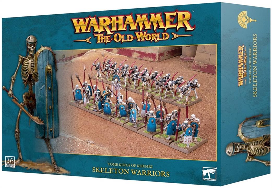 Games Workshop 07-09 Warhammer The Old World Tomb Kings of Khemri Skeleton Warriors