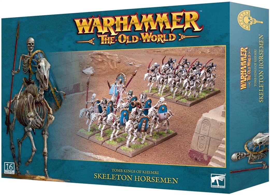 Games Workshop 07-10 Warhammer The Old World Tomb Kings of Khemri Skeleton Horsemen