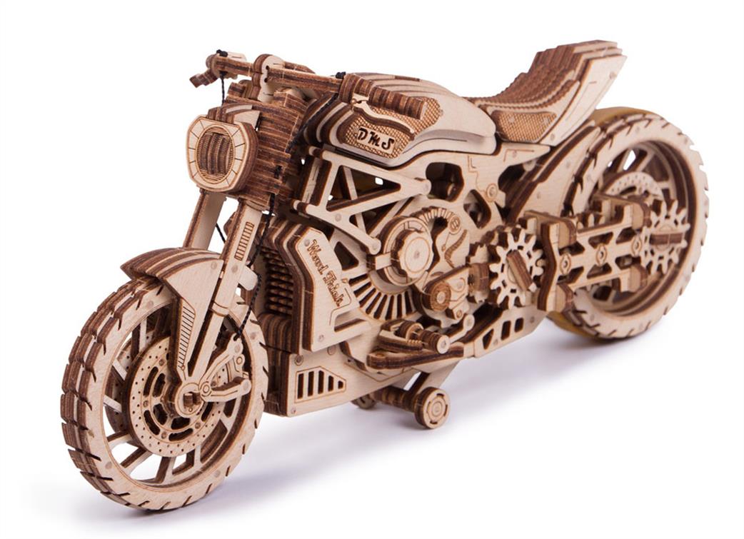 Wood Trick  WDTK003 Motorcycle DMS 3D wooden construction kit